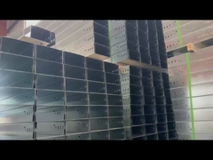 Tipo de puente de cable galvanizado de acero a medida para la gestión de cables de plata de carga media