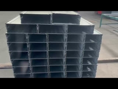 Envases de cables galvanizados de trabajo medio montados en la pared para la gestión de cableado eléctrico personalizado