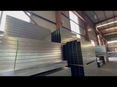 Tipo de tramo de cable de acero personalizado de altura ajustable acabado de plata montado en la pared