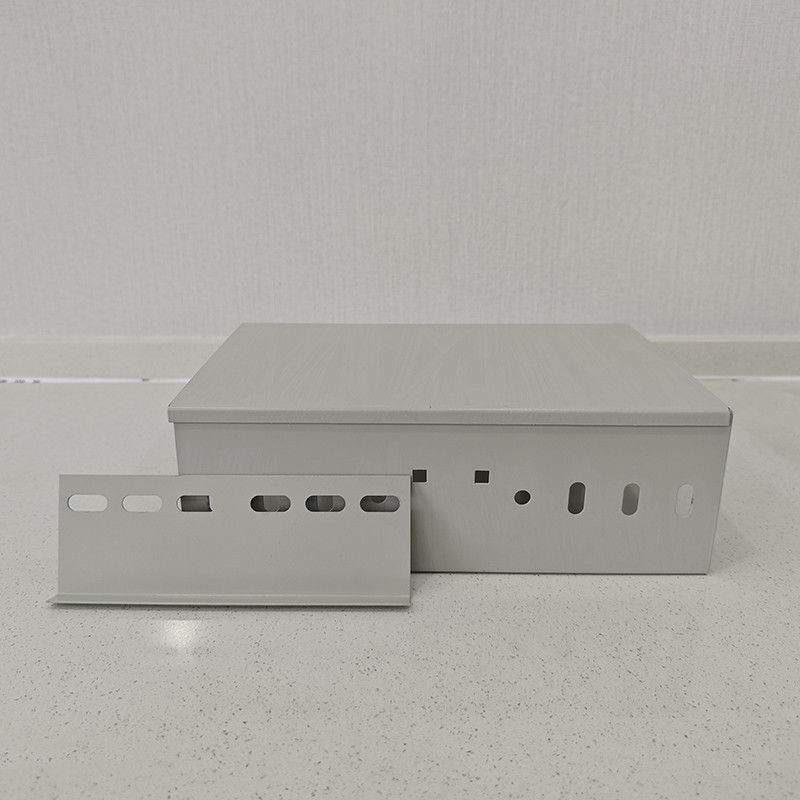 Kit de bandeja de cable galvanizado montado en la pared / piso para el sistema de soporte de cable