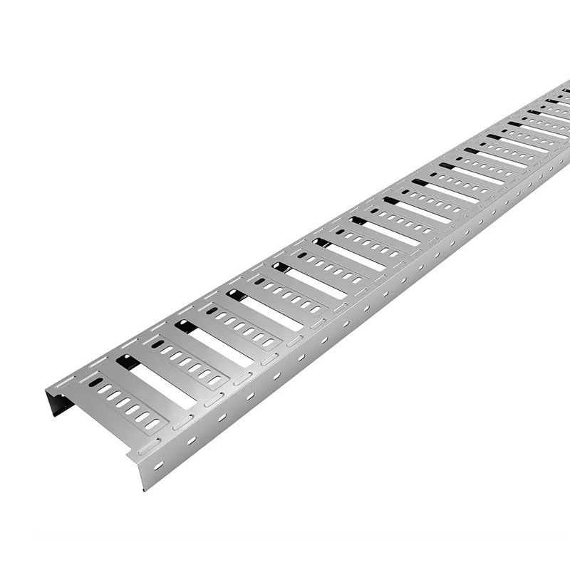 Tabla de escalera de cable galvanizado personalizada con fuerte resistencia a las condiciones climáticas e instalación en la pared