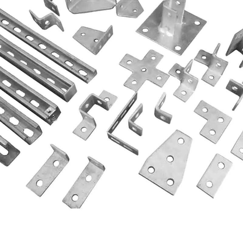Accesorios para cables de acero galvanizado de uso pesado para instalaciones en pared resistentes a la corrosión