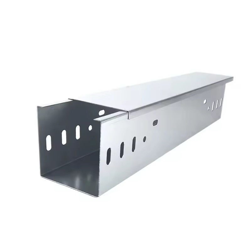 Resistencia a la corrosión bandeja de cable galvanizado con rodamiento personalizado y accesorios para una fácil instalación